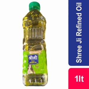Shreeji Refined Soyabean Oil, Bottle 1lt